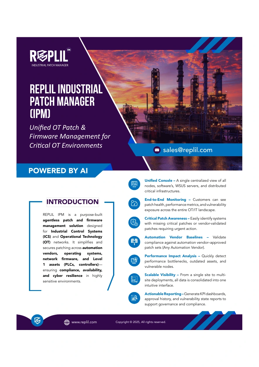 REPLIL IPM datasheet cover